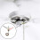 9Pack Ceiling Fan Light  ZE-110 Fan  3 Way Speed Fan  Ceiling Pull Chain  Replacement 8