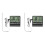 2X Kitchen Digital CookingThermometer Meat Food Temperature for Oven BBQ Grill Timer Function with Heat Meter A 1