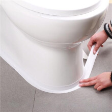 2X White Caulk Tape Self Adhesive Waterproof,Bathroom Peel & Stick Caulking Strip Floor Tile Wallpaper Toilet Tub Shower