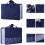2X 13 Pockets Expander File Folder Document Organizer with Handle A4 Size Capacity Accordion File Organizer Dark 4