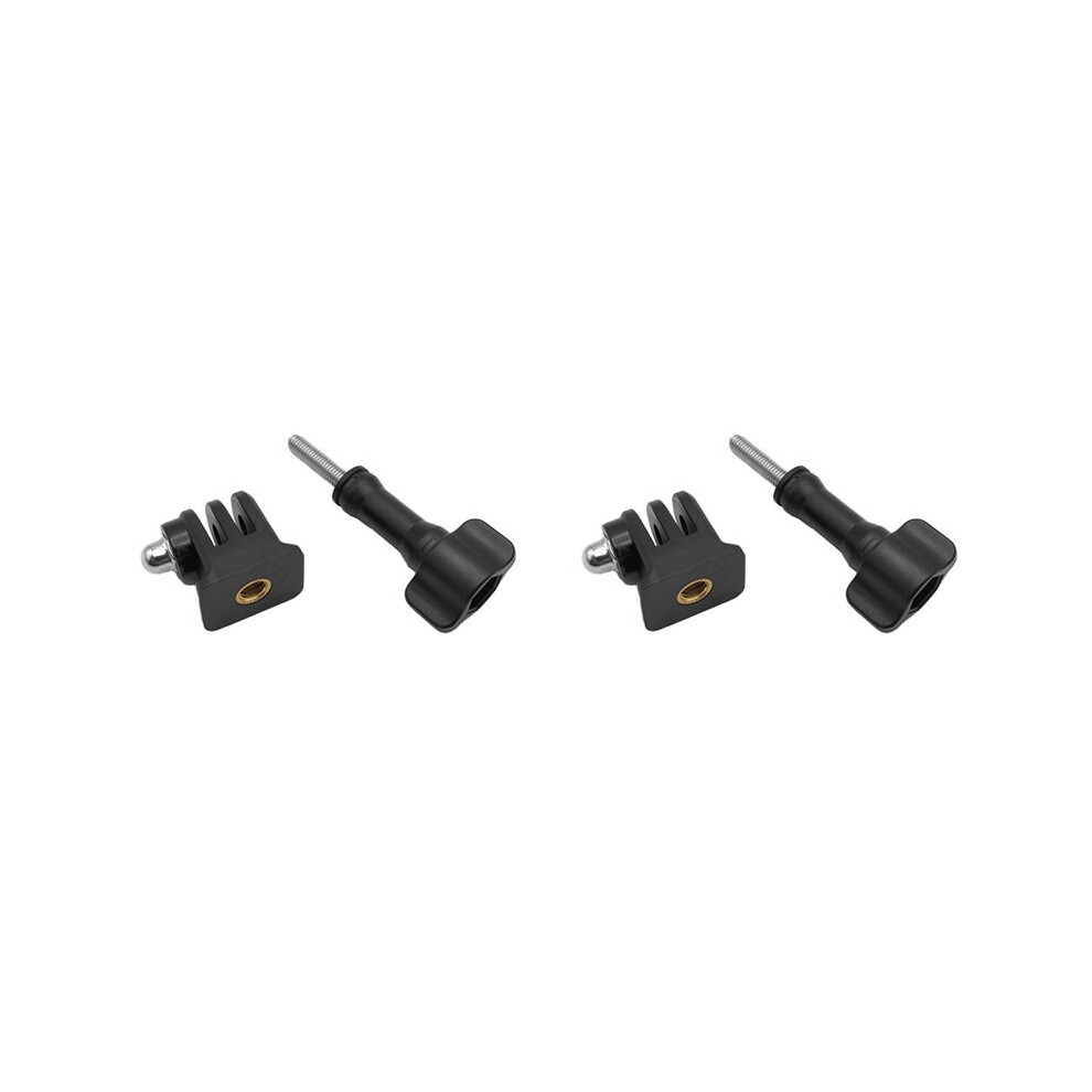 2X Tripod Selfie Stick Adapter 1/4 Copper Nut Camera Conversion For Hero, Sports Camera 6031541368230