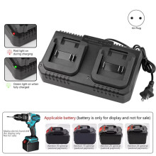 5X Dual- Li-Ion Battery Charger for 18V Lithium Battery BL1830 for Hong Song FoGo ZhiPu JiangMi EU