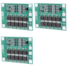 3X 3S 40A 18650 Li-Ion Lithium Battery Charger Protection Board Bms for Drill Motor 11.1V 12.6V Module