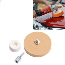 2X Rubber Eraser Wheel for Car Adhesive Removal Polishing Disc Removes Stickers Glue Auto Detailing 88x15mm