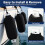 4-Pack Boot  Covers 5" X 16" Marine Boot  Cover, Bootbumper Mouwen Bootaccessoires 5