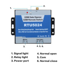 3X RTU5024 GSM Gate Door Opener Relay Mobile Phone Door Remote Controller 850/900/1800/1900MHz