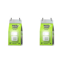 2X Lâmpada de Emergência LED para Água Salgada, Portátil, À Prova D'Água, Ideal para Camping e Atividades Ao Ar Livre.