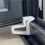 2X Fermaporta - Cuneo per Porte e Finestre Resistente con Base Antiscivolo per Casa, Ufficio, Bagno, Cucina, Bianca 3
