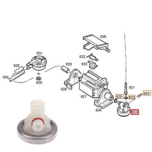 3X Coffee Machine Water Circuit D4 to G1/8 Interface Membrane Pressure Regulator of Pump for Jura/AEG//