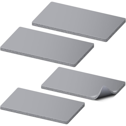 Acessórios para Prensa Chapéus-8 Peças Almofada Silicone para Prensa Térmica,2 Tamanhos(7,87 X 3,35 Polegadas+6,50 X 2,60 Polegadas),para Uso 1