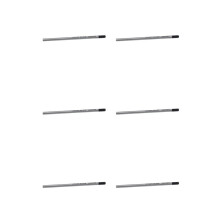 6X Black Underglaze Pencils, Underglaze Pencils for Pottery,Underglaze Pencil Precision Underglaze Pencil for Pottery