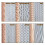 12Pcs Clay Modeling Pattern Rollers, Texture Rollers for Clay Wooden Handle Pottery Tools Stars Wood Wave 3
