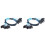 2 Set 8 Pcs  Cable Set 8 Set  3.0 Cable PC  Cabl SAS 7Pin 6Gbps Data Cable for Hard Disk SSD Drive NAS Host 1