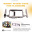 Dual-Hand  Phone Cage Extension Frame Accessory Stabilizer Universal Vlog Phone Stand Vlogging Grey 2