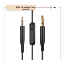 2X Cavo Audio per Cuffie con Microfono Cavo Audio da 3,5 mm A 2,5 mm per Cavo QCSE, QC45, QC35 II, QC35, QC25, ANC700, NC700