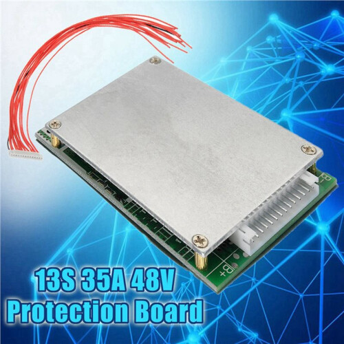 2X 13S 48V 35A Lithium-Ion Battery Charging BMS Protection Board Split with Equalizing Electric Vehicle 2