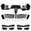 5X Nose Guard for Broken Nose, Adjustable Face Guard Sports Training Face Mask Nose Protector with Padding 2