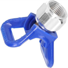 6X Combinação de Ponta e Proteção Airless 517 para Tinta Airless Padrão para Pintura em Spray, Revestimento, Massa, Tinta A Óleo, Tinta Aquosa