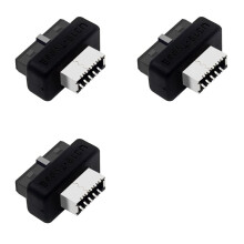 3X USB Front Panel Adapter USB3.0 19PIN/20Pin to Type-E Female Adapter Internal Vertical Connector
