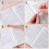 200Pcs Book Binding Tape, 12mm Thermal Glue Strips with Mesh Backing, Hot Melt Adhesive Glue Strips for Book Binding 8