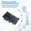 2X FC Game Console Video Expansion Board for AV+RF Output - Step-Down 9