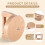2X Wood Baren for Printmaking, Smooth Varnished Bottom for Even Pressure, Ergonomic Handle for Comfortable Use 3