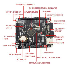 2X STM32F407VET6 Development Board Cortex-M4 STM32 Minimum System Learning Board ARM Core Board