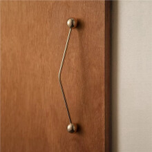 5X Design Furniture Handles Bar Pulls High-End French Drawer Knobs with Round Dresser Handles