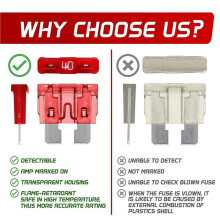 3Set 180Pcs Car Fuses Assorted Kit,60 Blade Car Fuse +60 Standard Fuse Automotive +60 Micro-Type Fuse + Fuse Puller