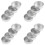 Conjunto de 16 Formas Pequenas para Bolo de 4 Polegadas, Formas Redondas para Bolo, Assadeiras para  Bolos, Pizzas, Quiches, Não Tóxicos e 1
