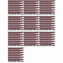 3840 Pieces Drum Sander Set Including 3600 Pieces Nail Sanding Band Sleeves and 240 Pieces Drum Mandrels for Rotary Tool