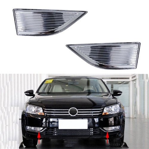 4x Auto Left Right Front Bumper Lower Reflector Reflective for  2011 2012 2013 2014 2015 56D941777 56D941778 2