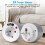 3X Timer Socket, Timer Digital Single  Rotating Countdown Timer 15 Minutes to 24 Hours with LED Digital EU Plug 8