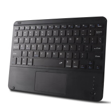 Teclado Bluetooth Ultra Delgado con Touchpad para iPad, Teclado Inalámbrico Recargable