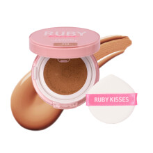 Ruby Kisses Cushion Foundation, Full Coverage, Lightweight & Long Lasting, Natural Glowy Finish for All Skin Types