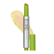 KISS NEW YORK Frozen Jelly Läppbalsam Pen, Hög Glans Läppglans för Lätt Färg, Fuktgivande Läppstift