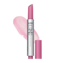 KISS NEW YORK Frozen Jelly Lip Balm Pen, Högglans Lipglans för Lätt Nyans, Fuktgivande Läppstift Med Hyaluronsyra