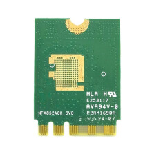10X RTL8852BE WLAN-Karte mit Integrierter Antenne AX1800 WIFI6 WLAN 802.11ax Bluetooth5.2 Dualband 2,4 GHz + 5 GHz WLAN