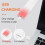 2X  Home Sensor with Motion Detection, 50cm, Cold White Light, USB Rechargeable, Minimalist Design for Home Use 5