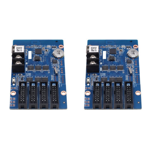 2X HD-WF4 RGB 7 Color Small LED Display WIFI Control Card Module 384Wx256H Pixels HUB75 Interface Controller Panel Card