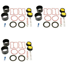 3X Kit de Réparation pour Compresseur D'Air Sans Huile, Pompe à Vide 750 W, Compresseur D'Air Silencieux Sans Huile, Manchon de Cylindre, Piston,