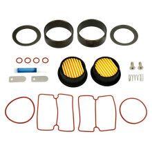 3X Oil-Free Air Compressor Repair Kit 750W Vacuum Pump Oil-Free Mute Air Compressor Cylinder Sleeve Piston Cylinder Ring