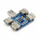 2X USB HUB USB2.0 Hub HUB 4-Port Controller USB Expansion Module GL850G Chip for USB Lighting and Related USB Devices 3