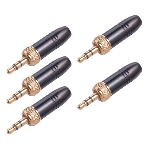 20Pcs Lavalier Lapel Microphone 3.5mm Audio Plug with M6 Internal Thread Internal Thread Cable for- for- 1