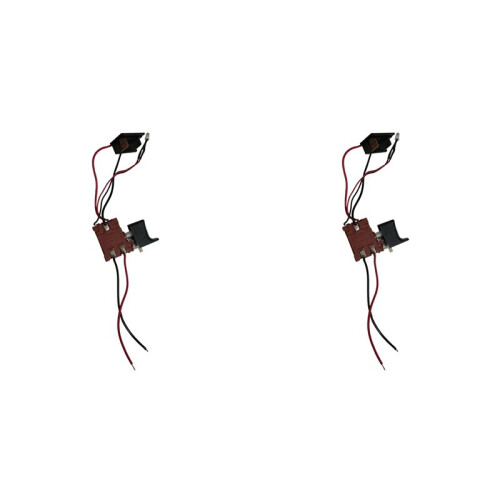 2X Electric Wrench Speed Control Push Button Trigger   Rechargeable Wrench  FA8-16/1 16A Wrench