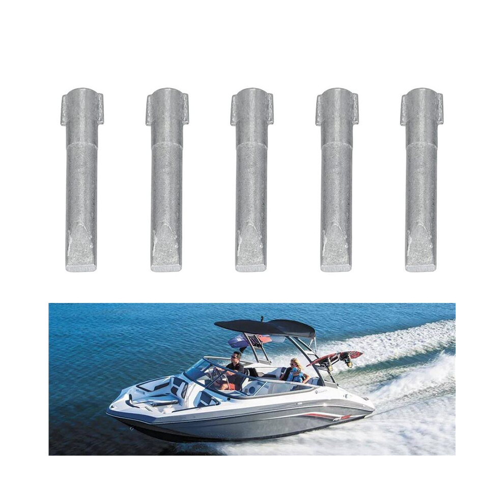 20Pcs Zince Anode For Outboard Engine 50Hp-225Hp 62Y-11325-00 62Y-11325-01 Silver 6031090102354