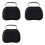 3X Game Controller Storage Case Carrying Travel Protective Case Controller Hard Shell Handbag Protection Holder Black 2