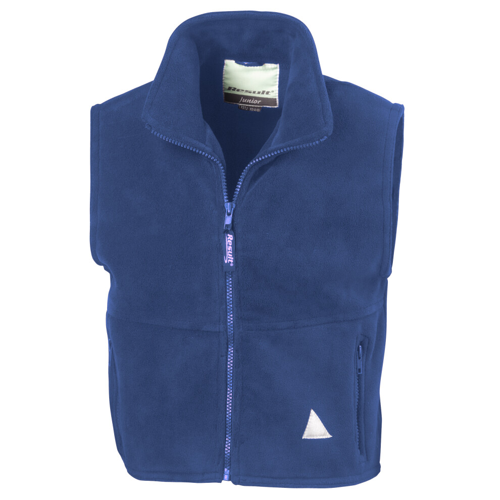 Result (Xs, Royal) Childrens Unisex Anti-Pill Polar-Therm Fleece Bodywarmer / Gilet