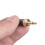 20 Uds Micrófono de Solapa Lavalier Conector de Audio de 3,5Mm con Rosca Interna M6 Cable de Rosca Interna para  para 7