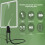 2X Neck Handheld Desktop Large Lens Magnifier with 50 LED Lights Multi-Purpose Portable HD Magnifier Elderly Reading 7